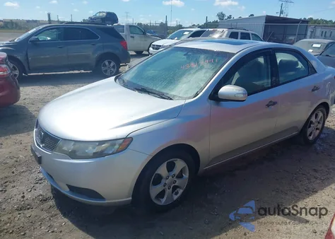 2010 Kia Forte Ex из США, поврежденный, VIN KNAFU4A23A5241929